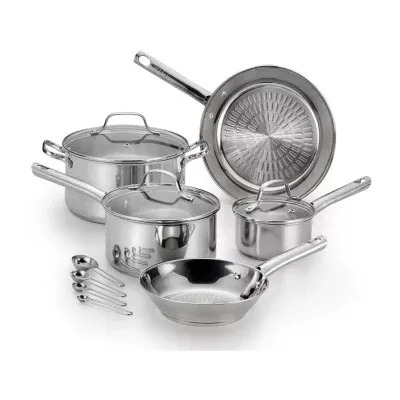 T-Fal 12-pc. Stainless Steel Non-Stick Cookware Set