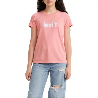 Levi's® Womens Perfect Tee Crew Neck Short Sleeve T-Shirt