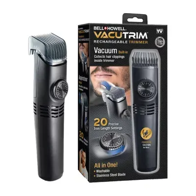 Bell + Howell Vacutrim Rechargeable Hair Trimmer