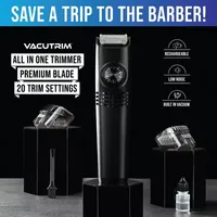 Bell + Howell Vacutrim Rechargeable Hair Trimmer