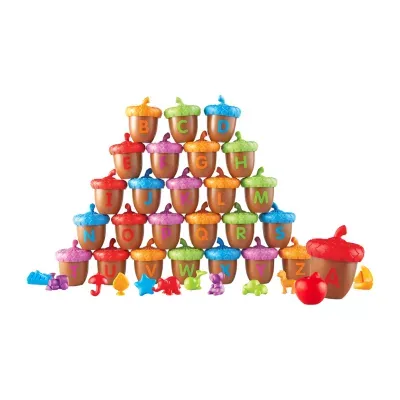 Learning Resources Alphabet Acorns Activity Set