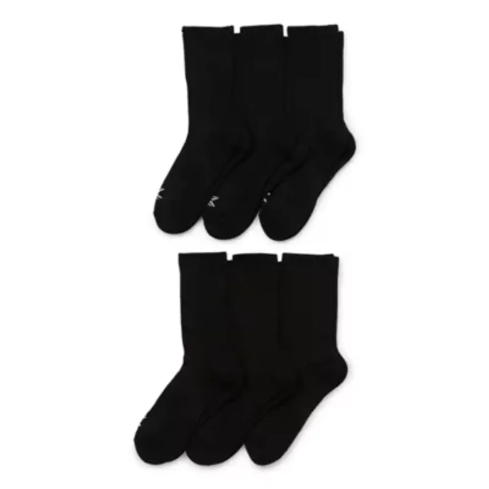 Xersion 6 Pair Crew Socks Womens