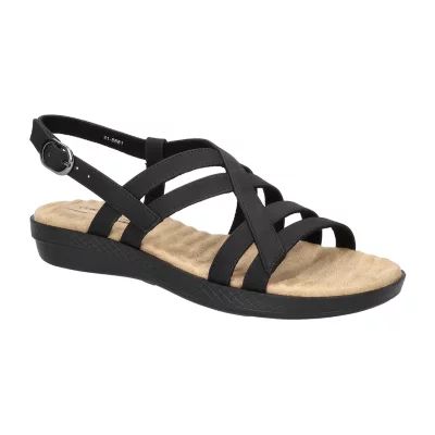 Easy Street Womens Lobo Strap Sandals