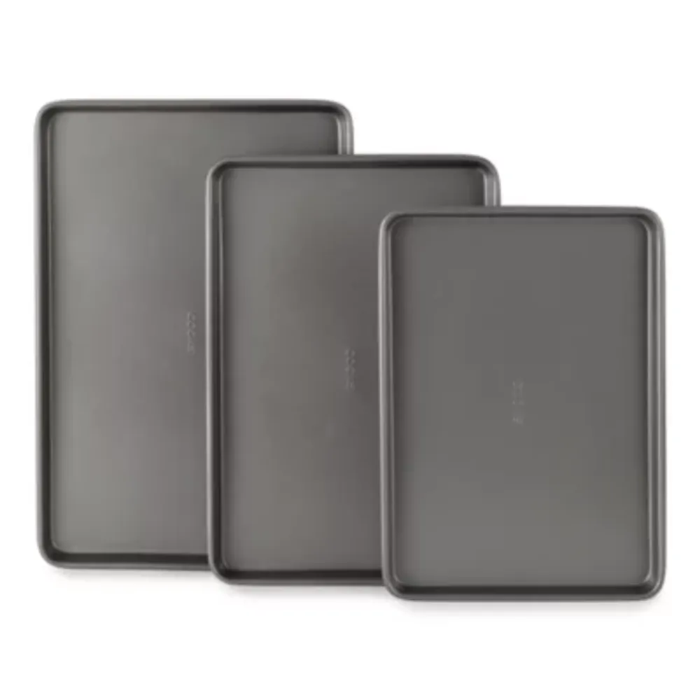 Cooks 3-pc. Carbon Steel Non-Stick Cookie Sheet Set