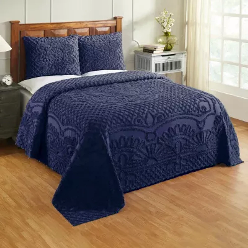 Better Trends 3pc Chenille Trevor Bedding Set