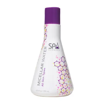 Spa Sciences Micellar Water  Waterless Cleanser With Hyaluronic Acid And Seaweed Extract  6.76 Fl Oz