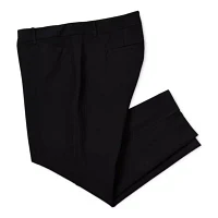 Liz Claiborne-Plus Adaptive Emma Ponte Womens Mid Rise Straight Fit Easy-on + Easy-off Seated Wear Ankle Pant