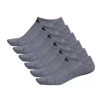 adidas 6 Pair No Show Socks Mens