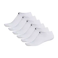 adidas 6 Pair No Show Socks Mens