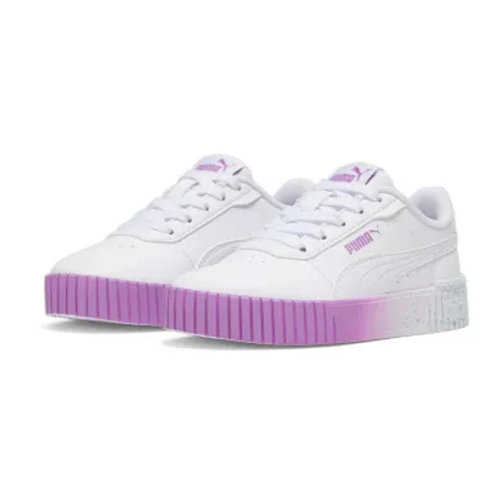 PUMA Girls Carina 2.0 Fade Speckle Sneakers