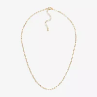 Mixit Hypoallergenic Gold Tone 18 Inch Link Chain Necklace