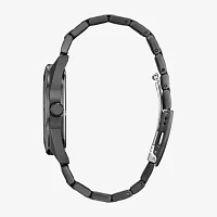 Citizen Mens Black Stainless Steel Bracelet Watch Bm7637-81h