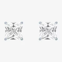 YES PLEASE! 2.5 CT.T.W. Princess Cut Lab-Created White Sapphire Stud Earrings in Sterling Silver