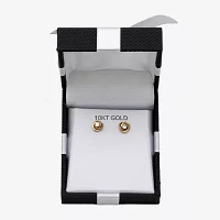 Cubic Zirconia Love Knot Earrings 14K Gold