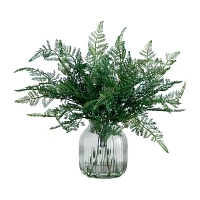 Nearly Natural 17in. Green Forest Fern Floral Arrangement