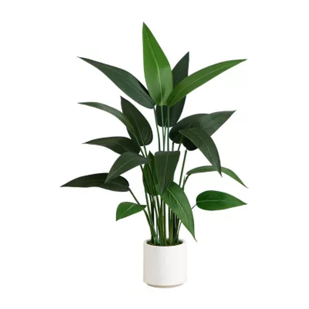 Nearly Natural 43in. Green Sky Bird Artificial Plant