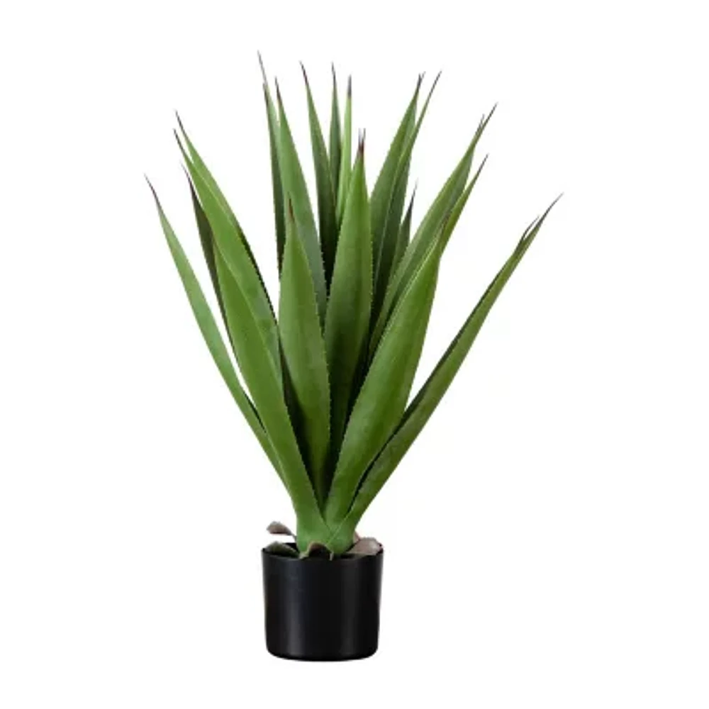 Nearly Natural 28in. Green Agave Artificial Plant