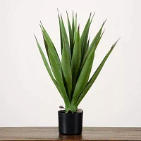 Nearly Natural 28in. Green Agave Artificial Plant