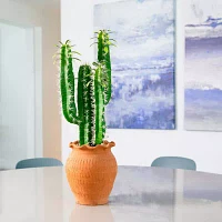 Nearly Natural 28in. Green Cactus Artificial Plant