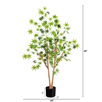 Nearly Natural 4ft. Green Maple Artificial Tree