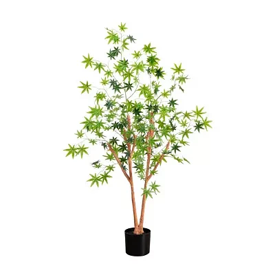 Nearly Natural 4ft. Green Maple Artificial Tree