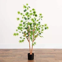 Nearly Natural 4ft. Green Maple Artificial Tree