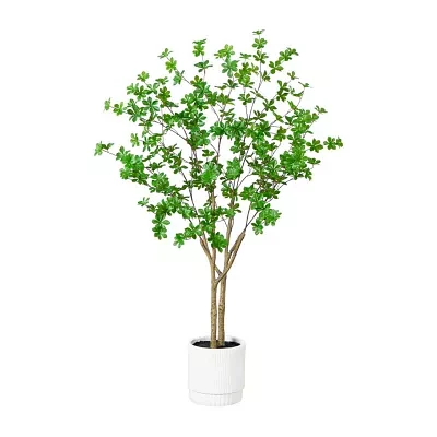 Nearly Natural 5ft. Green Enkianthus Indoor Artificial Tree