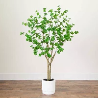 Nearly Natural 5ft. Green Enkianthus Indoor Artificial Tree