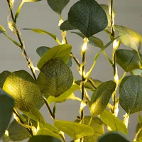 Nearly Natural 4ft. Green Lighted Eucalyptus Artificial Tree