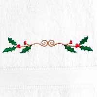 Linum Home Textiles Holly Border 2-pc. Hand Towels