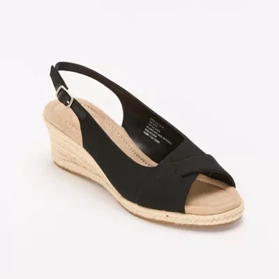 St. John's Bay Womens Lone Wedge Sandals