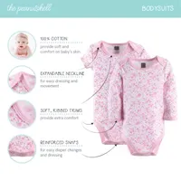 The Peanutshell 0-3m Floral Love Baby Girls 23-pc. Baby Clothing Set