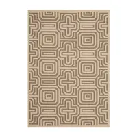 Safavieh Klara Rectangular Rugs & Floor Coverings Indoor Outdoor Geometric Accent Rugs