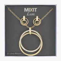 Mixit Pendant Necklace & Drop Earrings 2-pc. Jewelry Set