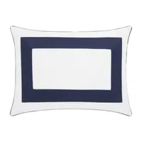 Fieldcrest Border Stripe Center Panel 3-pc. Comforter Set