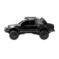 QFX Dual 3"Over-Sized Truck with Rechargable Bluetooth Speaker,FM ,Hands-Free,LED Lights & USB