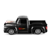 QFX Dual 3" Truck Design Rechargable Bluetooth Speaker,FM Tuner, Hands-Free Link, LED Lights