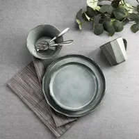 Table 12 Stonewashed 16-pc. Stoneware Dinnerware Set