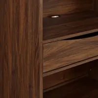 Wooden 4-Shelf Bookcase