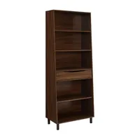 Wooden 4-Shelf Bookcase