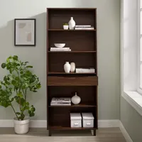 Wooden 4-Shelf Bookcases