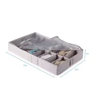 Home Expressions 16 Compartment Underbed Storage