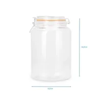 Home Expressions Glass Canister