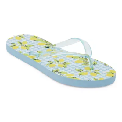 Mixit Womens Zoris Printed Flip-Flops