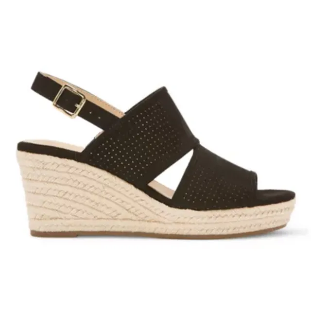 liz claiborne hardie wedge sandals