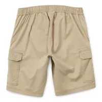 St. John's Bay Comfort Stretch 10" Mens Adaptive Easy-on + Easy-off Seated Wear Cargo Short