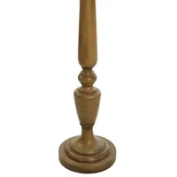 Collective Design By Stylecraft Classic Wood Tone Floor Lamp