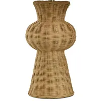 Collective Design By Stylecraft Natural Rattan Table Lamp