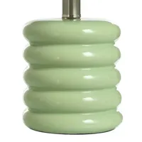 Collective Design By Stylecraft Stacked Green Ceramic Table Lamp