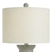 Collective Design By Stylecraft Grey Cement Table Lamp